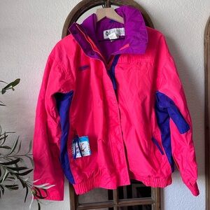 Columbia Pink and Purple Ski Jacket